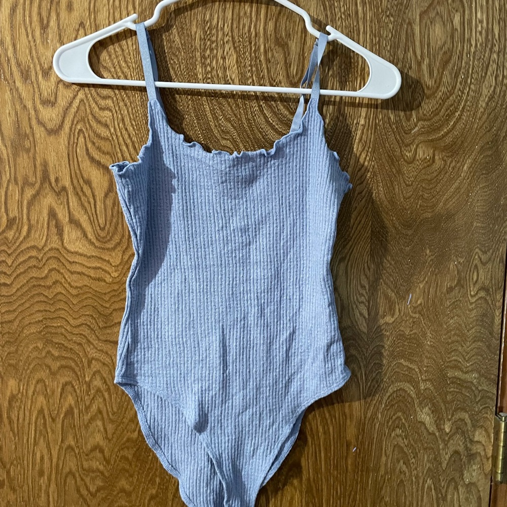 Baby blue bodysuit